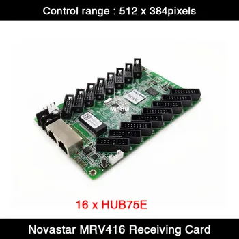 Nova-star MRV416// DH7516/DH7516-S led дисплей Приемната такса 16 x Интерфейс HUB75 512 x 384 пиксела Работа с MSD300-1