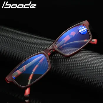 iboode Класически анти-сини Очила За четене С Прозрачни Лещи на Очила За Старческо очила Очила +1.0+1.5+2.0+2.5+3.0+3.5+4.0
